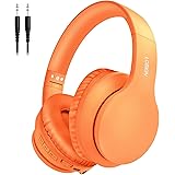 LOBKIN Cuffie Bluetooth Wireless Over Ear, Cuffie Wireless TV Pieghevoli,con Cavo,Cuffie Cancellazione Rumore con Microfono, 