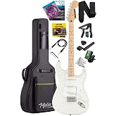Midex RPH-30WH Maple Klavye Strat Kasa SSS Elektro Gitar Seti