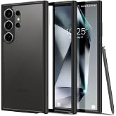 Spigen Galaxy S24 Ultra ile Uyumlu Kılıf Ultra Hybrid Sararmaya Dayanıklı Siyah Şeffaf Kapak - ACS07295 (Spigen TR Garantili)