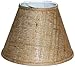 Produktbild A Ray Of Light 6129BUR 6-Inch by 12-Inch by 9-Inch Brown Burlap Empire Hardback Shade by A Ray Of Light