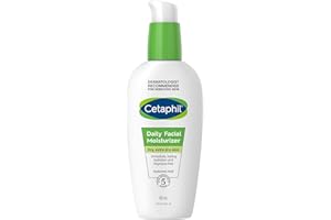CETAPHIL Crema Hidratante Facial de Día, enriquecida con ácido hialurónico, para pieles sensibles y secas 88ML
