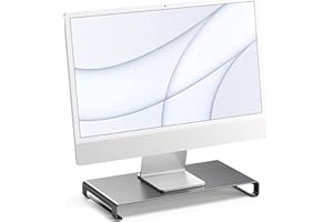 Satechi Aluminiowy uniwersalny stojak na monitor - kompatybilny z MacBook Pro, iMac Pro, Google Chromebook, Microsoft Surface Go, Dell, Asus (Space Grey)