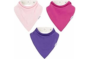Lovjoy Large Bandana Bibs for Children 4+ Years/Special Needs Bibs/Suitable for Children, Teens and Adults/Adjustable Neck Size