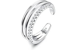 ORAZIO S925 Sterling Silber Zehenringe für Frauen Pfeil Unendlichkeit Vintage keltischen Knoten Gänseblümchen Blume stilvolle Zehenringe verstellbare Zehenband Ringe Sommer Strand Fuß Schmuck Set