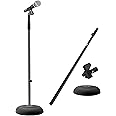 PYLE-pro Compact Base Microphone Stand - PMKS5