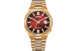 Citizen Automatyczny analogowy zegarek męski z bransoletą ze stali nierdzewnej Tsuyosa