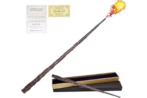 MEYIFEN Zauberstab, Zauberstab mit Feuerball-Spray-Effekt - Perfekt für Halloween-Rollenspiele und magische Aufführungen bei Geburtstagspartys. mit einem beeindruckenden Flammeneffekt. (C)