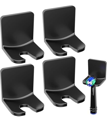 6 stuks siliconen tandenborstelhouder, zuignap, tandenborstelhouder voor aan de muur, tandenborstelhaak, zonder boren, tandenborstelhouder, tandenborstelhouder voor badkamer, keuken, secretariaat