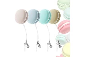 RUVE Zabernim-4 Screen Cleaner, Zabernim Screen and Eyeglass Brush, Phone Screen Cleaner, Zabernim Mobile Phone Screen Wipe, Creative Shape Mobile Phone Screen Wipe Pendant