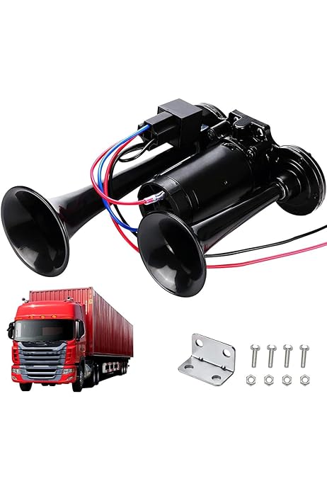 Ventilatore Air Horn 12V 30W - Tromba Singola 328DB, Acciaio Inox | Per Barche, Camper - Foto 9
