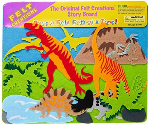 Hurricane Toys Dinosaur Felt Creations Play Set