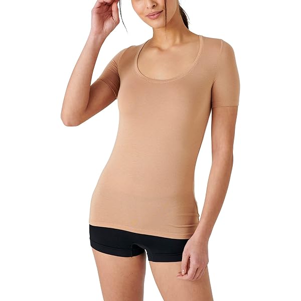 Caraco Invisible Thermolactyl Femme - Noir Taille L | Sous-vêtement Chaud Bretelles