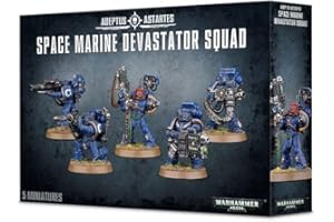 Games Workshop Warhammer 40k - Space Marine Devastator Squad 99120101127 Noir