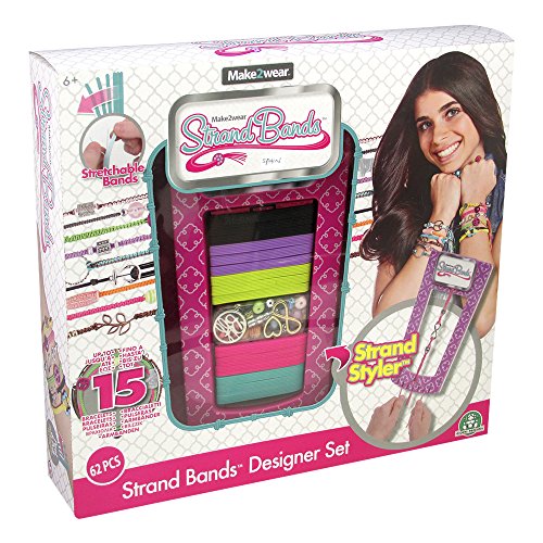 Strand Bands - Designer Set Cotton Candy, Color Rosa (Giochi Preziosi 11500)