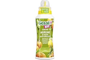 GESAL Concime BIO Agrumi & Piante Mediterranee, Per Fioriture e Fruttificazioni Intense, 500 ml