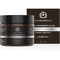 The Man Company Daily Moisturising Cream With Shea Butter And Vitamin E For All Skin Types (50 Gm) | Made in India