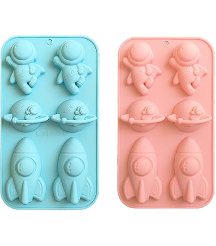 Astronauten Figuren Raum Kuchen Topper Planet Raket Produktbild-Vorschau 5