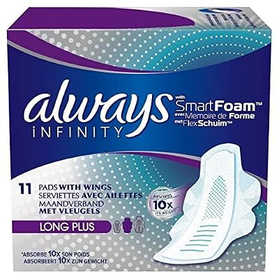 ALWAYS Infinity Serviettes hygiéniques Long+ (9+2)