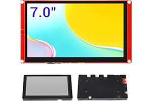 ELECROW ESP32 mit Screen, 7.0 Inch ESP32 HMI Display 800x480 RGB TFT LCD Touch Screen Compatible with Ar duino/LVGL/PlatformIO/Micropython