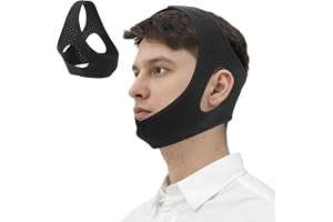 Luminaverde Kinnband för sömnapné, anti-snarkning och hakrem, snarkstopp för män och sömn