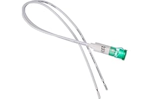 ELECTRODH Pilota LED 10,5 mm 220 VAC 12.856/230/V (Verde)