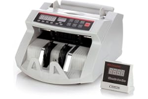 IDOR STORE Bill Counter - Máquina para contar dinero con detector de billetes falsos y UV magnético