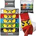 Produktbild LEGO Ninjago Augen Bettbezug & Leinwand Kissen & Fleece Decke Schlafzimmer Set