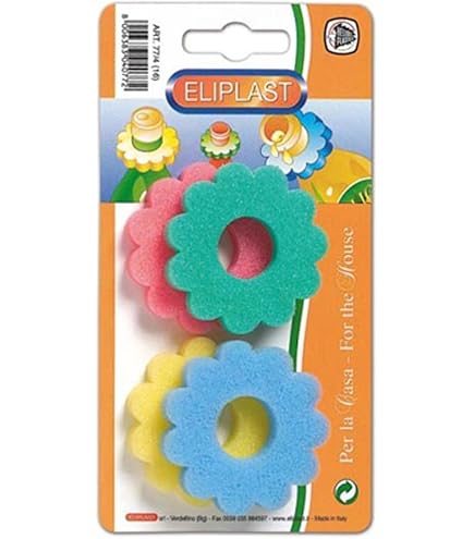 4 Spugne Assorbigocce Colorate | Per Casa E Cucina | Multiuso E Pratiche