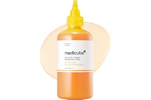 medicube Kojic syra och gurkmeja utjämnande tonic för ansikte och kropp | Lätt tonic för att balansera ton och textur