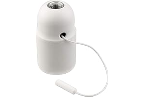 Arditi Portalámparas, termoplástico, blanco