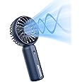 ARCTICOOL Portable Mini Fan - Rechargeable Hand Fan with 3 Adjustable Speeds, 2000mAh Battery, Lightweight Design, Low Noise, and Easy Portability for Indoor and Outdoor Use (Blue)