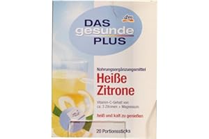 NETWORK REQUEST FAILED DAS gesunde PLUS Heißgetränk Heiße Zitrone, Portionssticks (20 Stk Box)