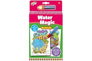 Galt Toys, Water Magic - Animals, Colouring Books Children, Ages 3 Years Plus