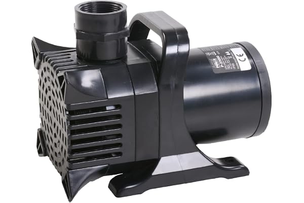 Pompe de bassin AquaForte P-25.000, 520 watts, débit max. 25 m3/heure, hauteur de refoulement max. 8 mètres, hauteur de refoulement extra forte, pompe jusqu'à 6 mm de particules de saleté