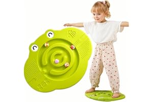 NEHCTECH Kids Balance Board, Wobble Board & Sensory Wobble Disk for Kids, Stay Active with Balance Toys, Perfect for Therapy, Balance Games, and Motor Skill Development, Durable & Safe Design