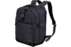 Travelite Handgepäck Rucksack, RyanAir Maße, KICK OFF, Laptop Rucksack 13 Zoll, Praktischer Rucksack mit Dehnfalte + Aufsteckfunktion, 40 cm, 20-23 Liter
