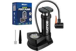 Boldfit Cycle Pump for Bicycle and Bike Foot Balloon Pump Machine for Balloon High Pressure Cycle Air Pump for Bicycle, Footb