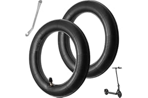 Xisair 2PCS 8,5 Pulgadas Neumáticos Interior Compatible con Xiaomi Scooter Eléctrico Xiaomi 4 Lite/M365/1S/PRO/Pro2 Cámara de Aire Inflable Amortiguación, Suavidad y Silencio Camara Patinete