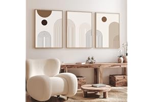 Youihom 3 Laminas Decorativas Pared Abstracto 30x40cm Cuadros Decoracion Salon Modernos Poster Arte Moderno Cuadro sobre Lienzo Minimalista sin Marco