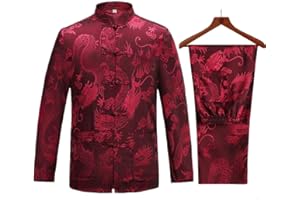 WECOTTON Kung Fu Tuta Setta Uomo Cinese Tuta Tang Hanfu Camicia Per Vestiti Per Arti Marziali Tradizionale Wing Chun Taichi Uniforme Tops Pezzi di sotto