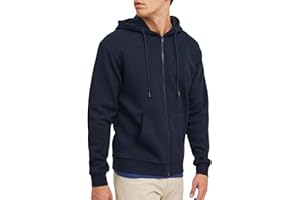 JACK & JONES Zip Hoodie Plain Zip Hoodie