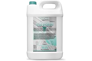 GiDeli Växtbaserade 99,5 % glycerin 5 l – färglös och luktfri för tvålar, krämer och schampon – vegansk och ren glycerin flyt