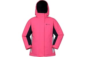 Mountain Warehouse Honey Skijacke für Kinder - Schneedicht, Kinderjacke mit Fleecefutter, Schneerock, Winterjacke- Hält Kinder warm