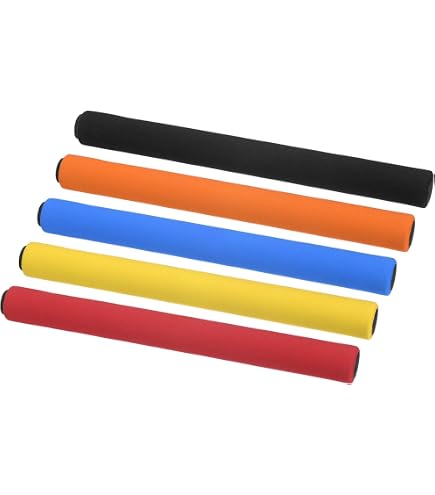 7 Bâtons De Relais En Aluminium MiOYOOW – Creux, Couleurs Variées, 29 Cm, 65 G Chacun