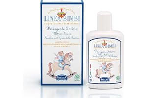 Helan, Linea Bimbi Bio, Detergente Intimo Delicato, Microbiologicamente Testato, Previene Pruriti e Bruciori, Arricchito con Aloe Vera e Olio di Albicocca - 125ml - Made in Italy
