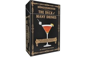 Düngeonmeister: The Deck of Many Drinks: The RPG Cocktail Recipe Deck with Powerful Effects! (Düngeonmeister Series)