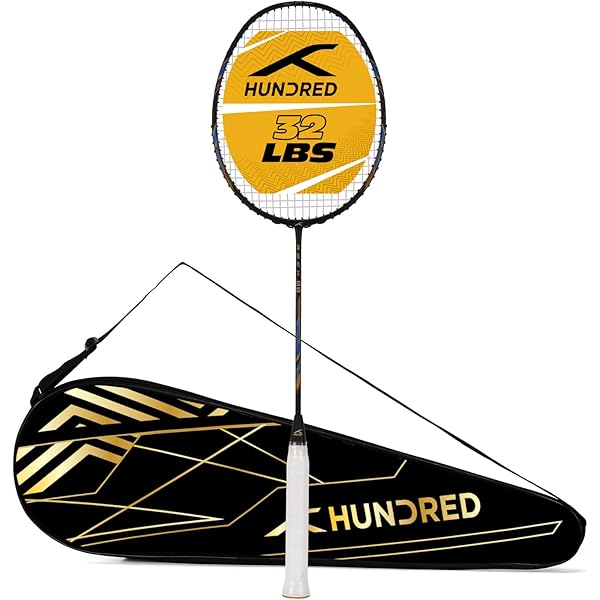 HUNDRED Cult 77 Carbon Fibre Unstrung Badminton Racket with