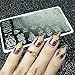 Born Pretty 12*6cm Rectangle Stamping Template Geometry Design Manicure Nail Art Image Plate BP-L054