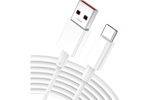 IMANGOO Kabel USB C 120 W, 6 A, 3 m, kabel do ładowania typu C do Xiaomi 14T Pro, USB typ C, kabel do szybkiego ładowania 65 W, 6 A, kabel do transmisji danych, kabel do ładowania Mi 14 Ultra 13 Ultra 12 11T