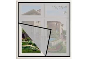 DUCHEN Filet de protection universel pour chat avec ruban adhésif Moustiquaire pour fenêtre